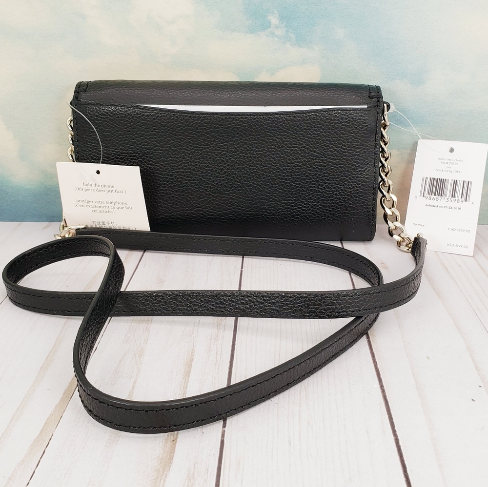 Kate Spade Eva Wallet On A Chain - Picture 2 of 8